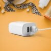 Dual USB Wall Charger 5V/3.1A – Fast & Compact Power Adapter