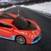 High-Speed RC Sports Car – Realistic Spray Exhaust Effect