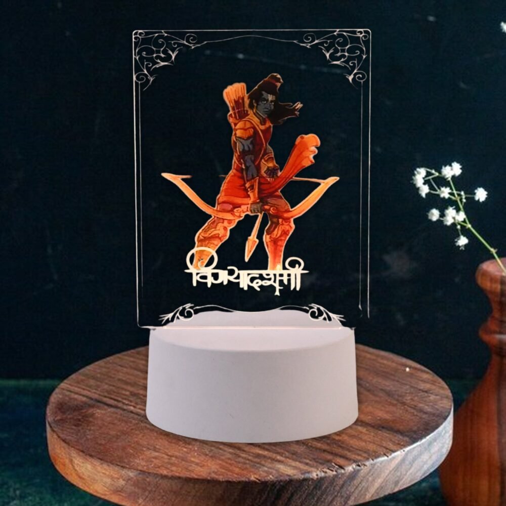 03_b8e83047-45a0-4c7e-b493-4dada07ab3c0.jpg Lord Shree Ram 3D LED Night Lamp with Soft White Light