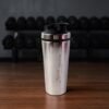 Stainless Steel Gym Shaker Bottle – 1000ml Leak-Resistant Flip Lid