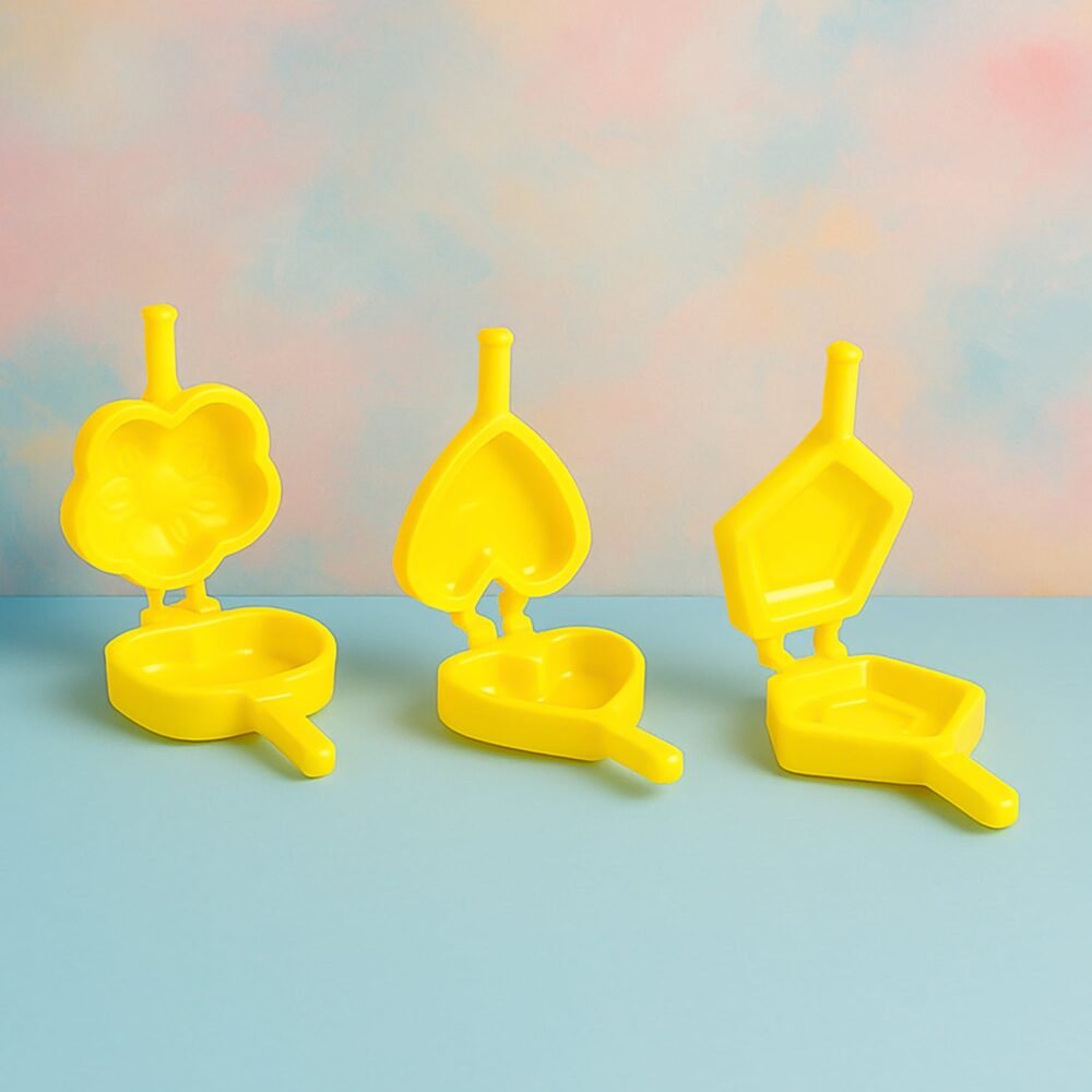 Plastic Cookie Cutter Set – 6-Pc Assorted Baking Moulds