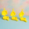 Plastic Cookie Cutter Set – 6-Pc Assorted Baking Moulds