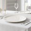 Round Dinner Plate 28cm – Durable & Heat-Resistant Serving Plate