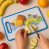 Fruit Print Cutting Board – Large 36x22 cm Kitchen Chopping Board