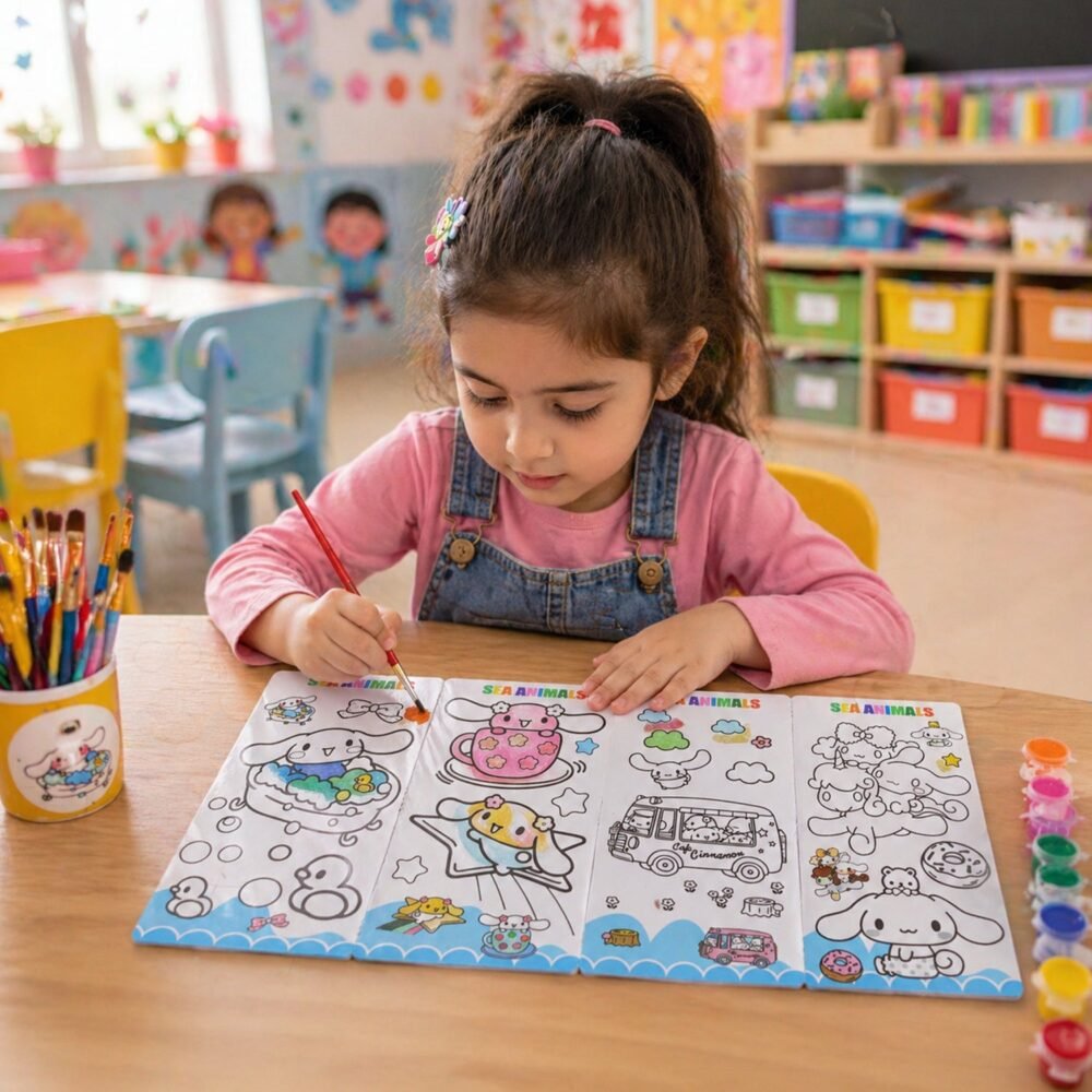 Kids DIY Colour Painting Kit – Encourages Creativity & Learning