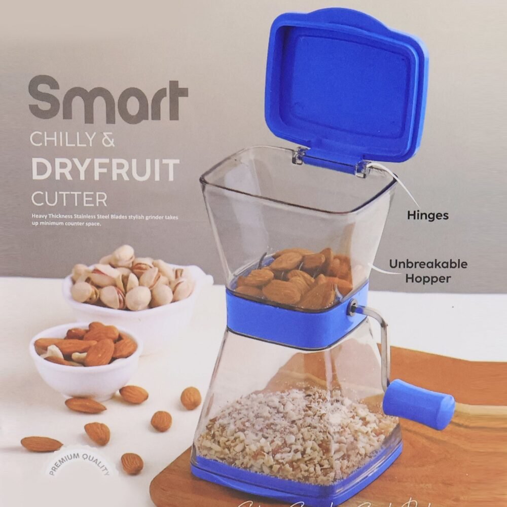 03_cutter.jpg Manual Vegetable Cutter – Sharp Blades & Locking Lid