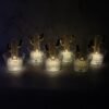 LED Flameless Decorative Candles – Cactus Design, Warm White Glow