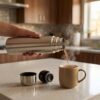 Stainless Steel Vacuum Flask – 1000ML with Carry Bag & Spoon
