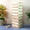Numbered Wooden Tumbling Tower – Classic Stacking Game Fun