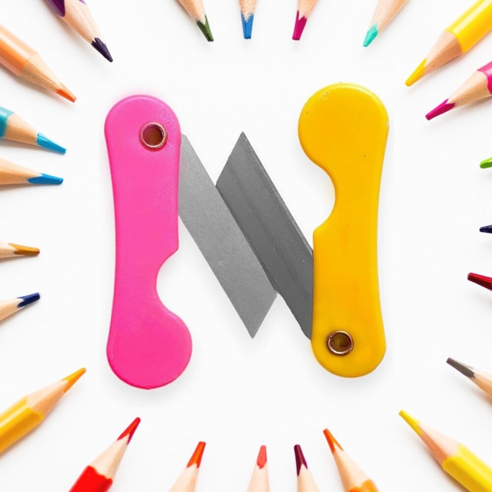 Mini Paper Cutter Knife ñ Multicolour 12-Pack | CutNova