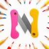 Mini Paper Cutter Knife ñ Multicolour 12-Pack | CutNova