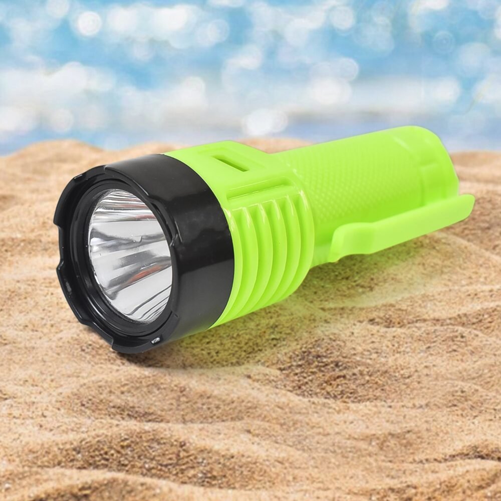 LED Flashlight Torch – USB Rechargeable with 4 Lighting Modes