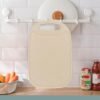 Plastic Chopping Board 34x23 cm – Durable, Non-Slip with Handle