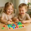 03_drawing-board.jpg Kids Writing Board Set – Double-Sided Whiteboard & Blackboard