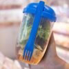 Fruit and Vegetable Salad Cups – Easy to Clean and Portable for Travel