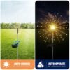 Decorative Solar Firework LED Garden Lights – Waterproof Outdoor Sparkler