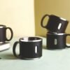 Stainless Steel Desk Mug Set – Durable 150ml Tea & Coffee Cups