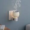 Star Cut Glass Aroma Diffuser – Elegant Plug-In Night Lamp