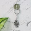Radha Krishna Metal Keychain – Durable Spiritual Gift