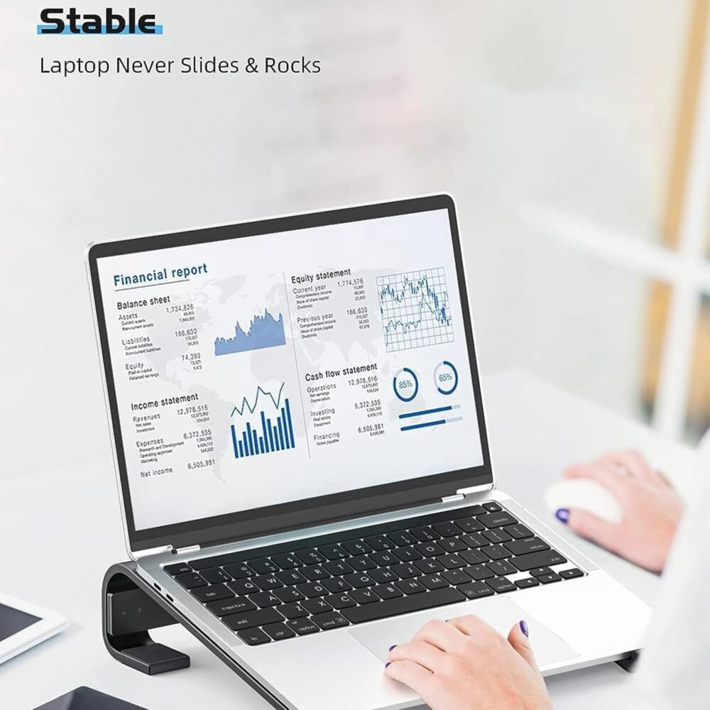 03_laptop-stand.jpg Fixed Metal Laptop Stand – Sturdy Ergonomic Desk Riser for Work
