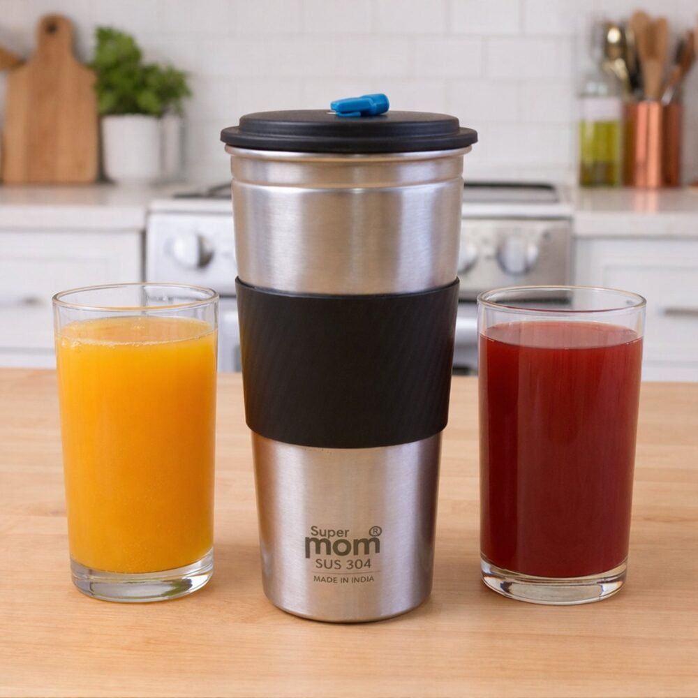Stainless Steel Travel Tumbler – Leak-Resistant, 500ml Capacity