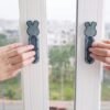 Push Pull Helper Door Handles – Easy Self-Stick Installation, 2 Pack