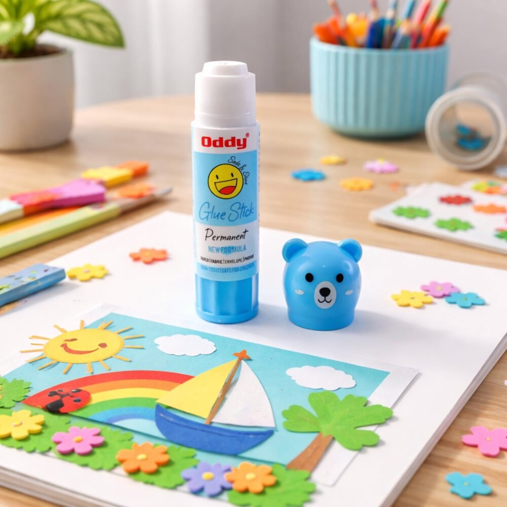 Kids Glue Stick – Safe, Non-Toxic Adhesive for Crafts & School Projects