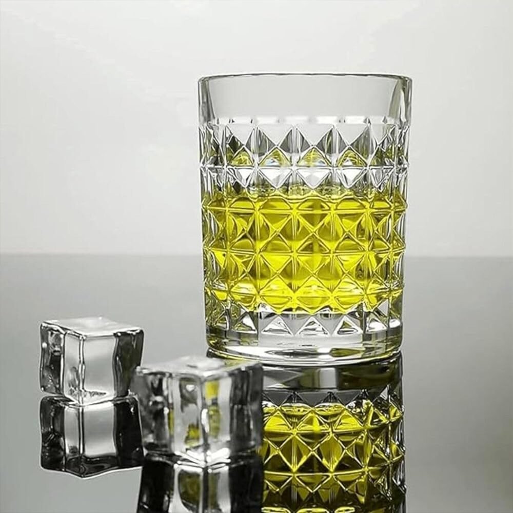 04_0f2300bf-b7b9-4ed4-a6bc-bdaed2662466.jpg Glass Tumbler Set – Diamond-Cut 6 Pc Elegant Drinking Glasses | Serve Stellar