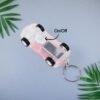 Mini Car LED Keychain Light – Bright Flashing Headlights Toy