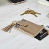 PU Leather Card Holder Wallet – Compact & Secure with ID Window