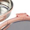 Stainless Steel Lunch Box Set – Leakproof & Durable 2-Piece