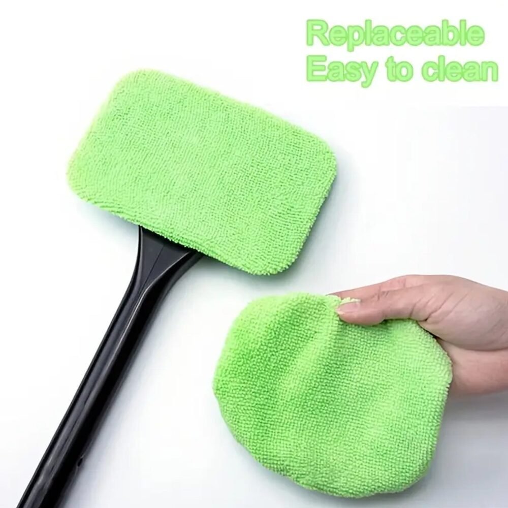 Car Windshield Cleaner ñ Microfiber Wiper for Streak-Free Shine | Velvet Wheels