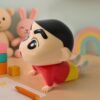 Shinchan Figurine – Cute Sitting Cartoon Collectible