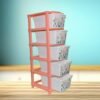 Plastic Storage Drawer – 5-Layer Large Modular Organizer