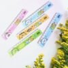 Plastic Ruler Set for Kids – Durable Cartoon Design, 5 Pieces