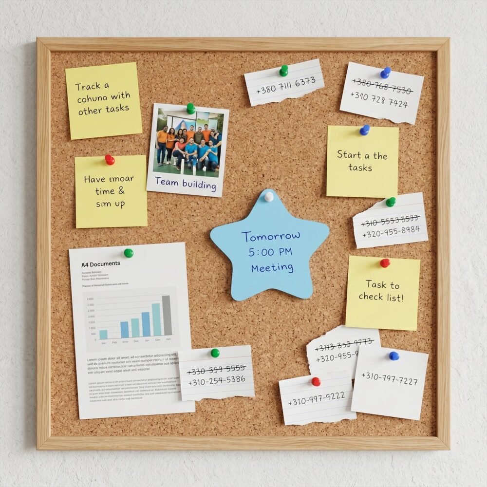 Star-Shaped Sticky Notes – Reusable & Vibrant Reminders