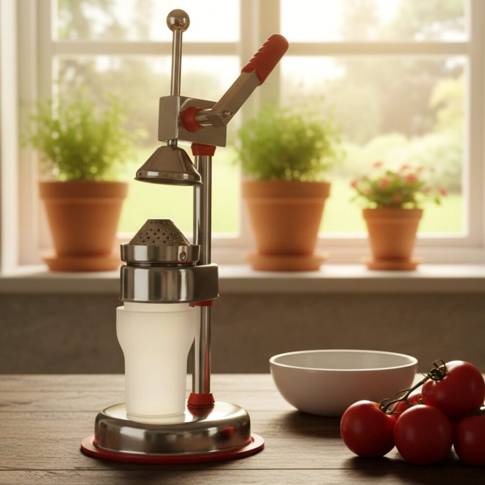 Manual Juicer – Durable Stainless Steel Citrus Extractor