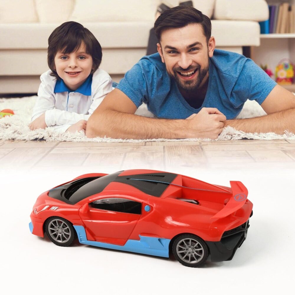 High-Speed RC Sports Car – Realistic Spray Exhaust Effect