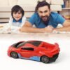 High-Speed RC Sports Car – Realistic Spray Exhaust Effect