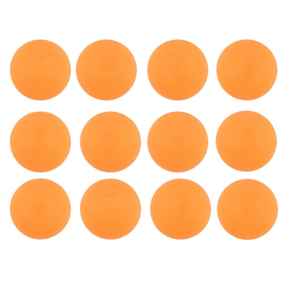 Table Tennis Balls – 3-Star Seamless Durable Set of 12