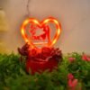 04_5306beaf-48d3-4db9-bd78-3ee3c58b5b5c.jpg Heart-Shaped Love Couple Decorative Showpiece with Rose Base