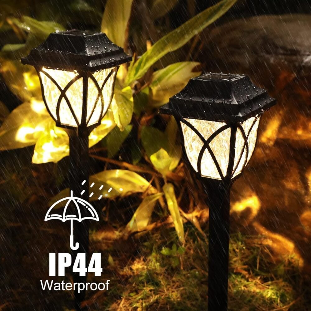 Solar Pathway Lights ñ Water-Ripple Garden Lighting | FitFuzion