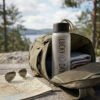 Frosted Glass Water Bottle – Leakproof & Travel-Friendly Design