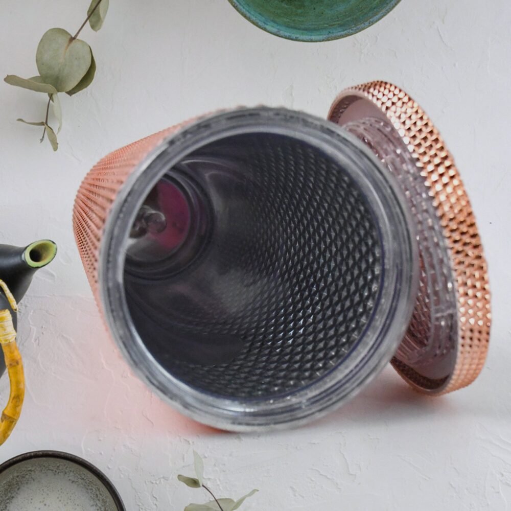 Studded Tumbler – Double Walled Cold Cup with Straw Lid