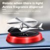 Solar Helicopter Car Air Freshener – Eco-Friendly Rotating Diffuser