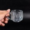 Transparent Plastic Tea Cups Set of 6 – Unbreakable & Lightweight