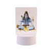 Lord Shiva 3D LED Frame – Soft Warm White Light Decor