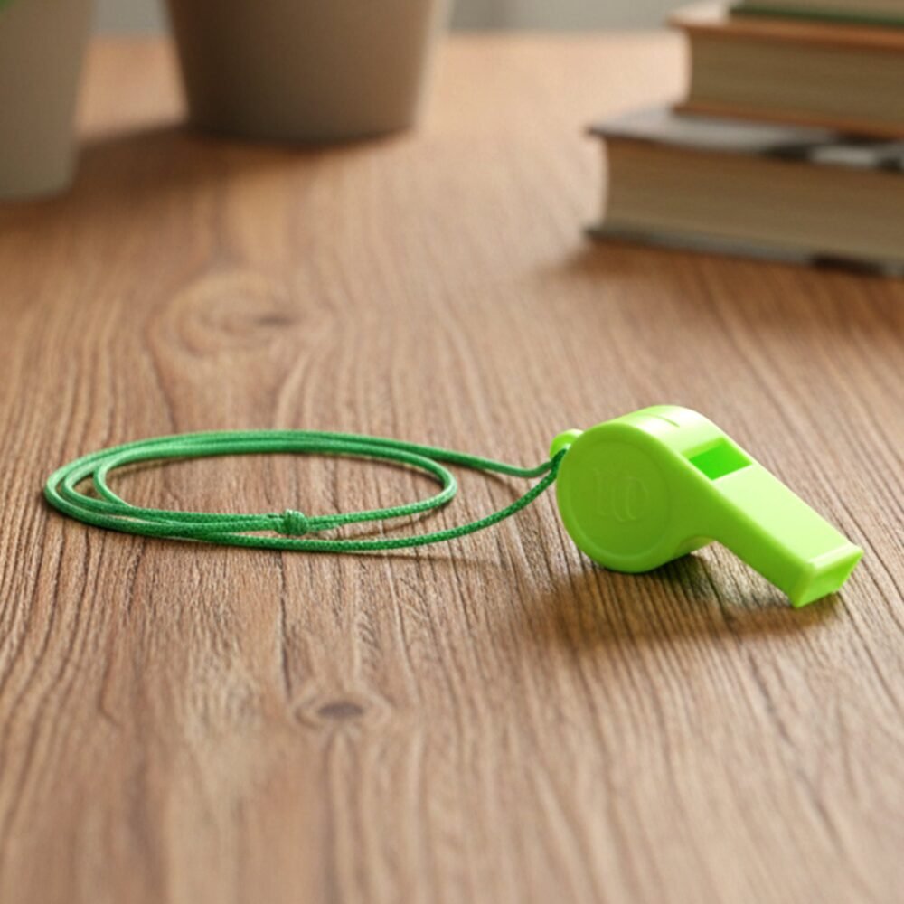 Plastic Sports Whistle – Loud and Durable Safety Signal