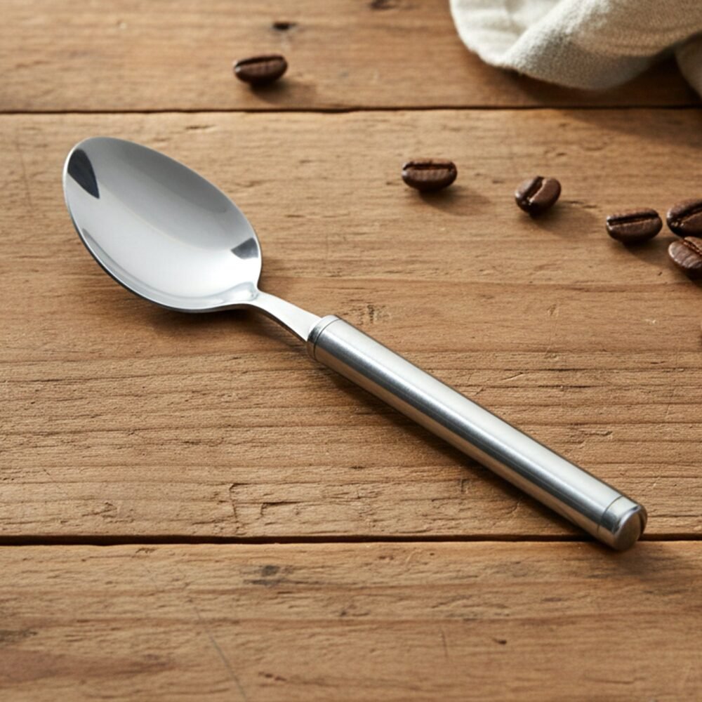 Stainless Steel Dinner Spoon Set – Durable, Elegant & Reusable