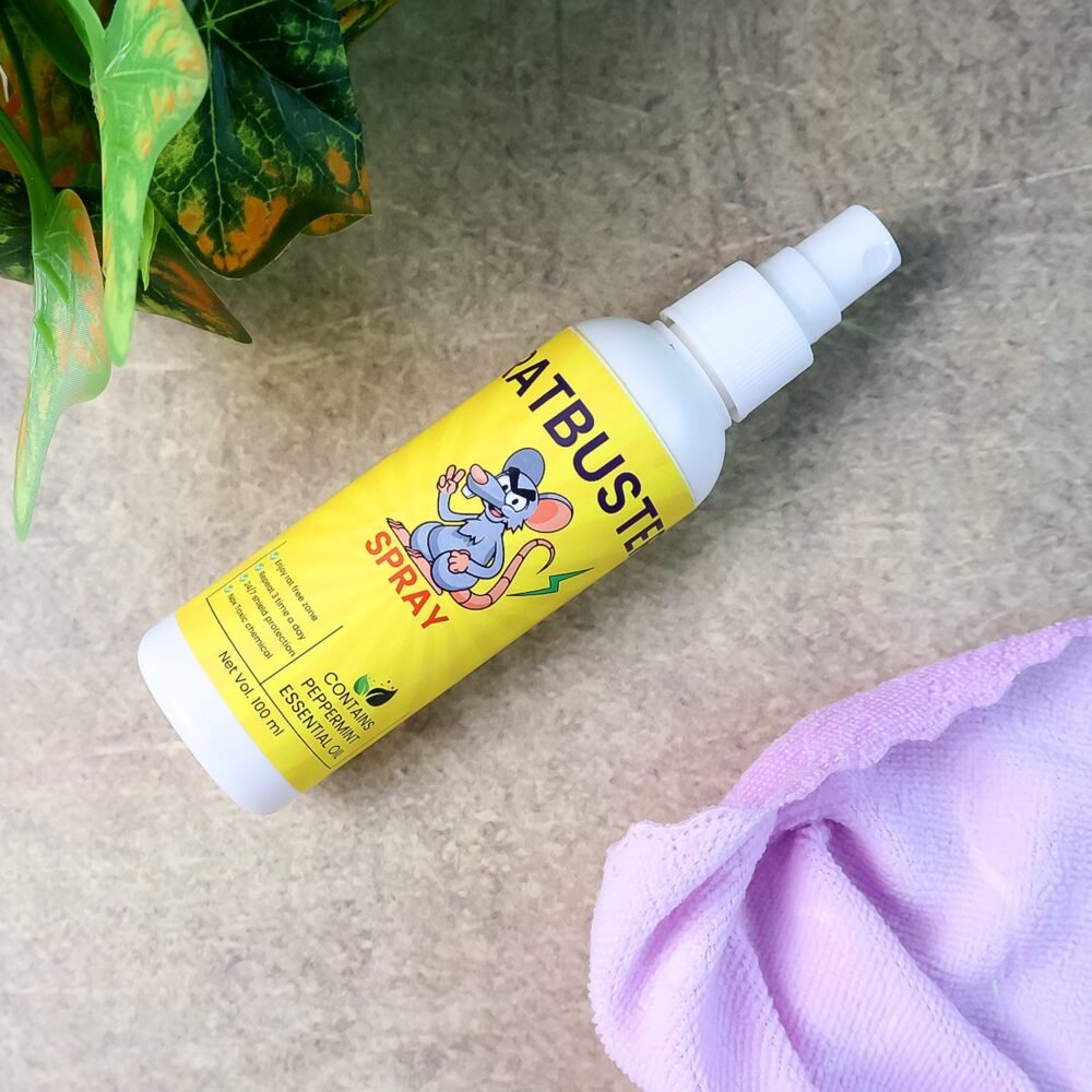 Rat Repellent Spray 100ML – Non-Toxic Herbal Rodent Control